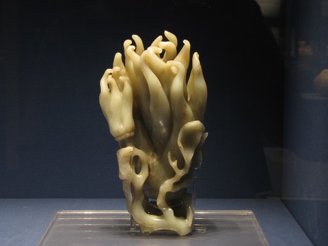 天津博物館 玉雕佛手