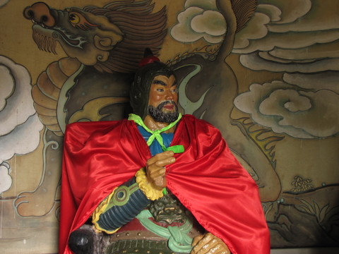 山海關寧海城之袁崇煥彩塑像
