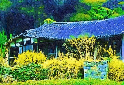 油畫