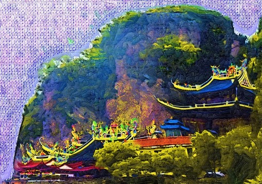 油畫