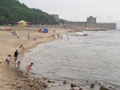 山海關(guān)老龍頭海灘