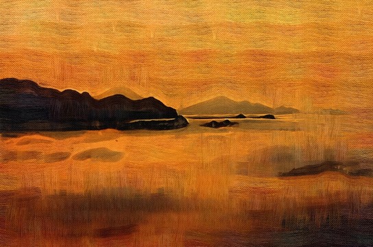 風(fēng)景油畫