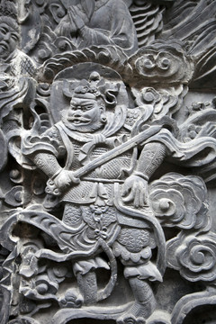 寒山寺石雕