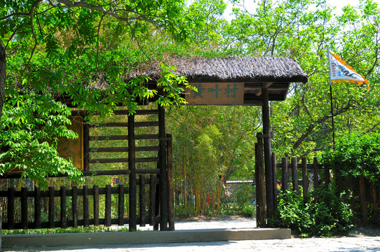 北京植物園黃葉村
