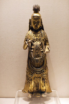 古代青銅雕塑 佛像 金屬工藝