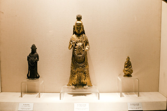 古代青銅雕塑 佛像 金屬工藝