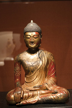古代青銅雕塑 佛像 金屬工藝