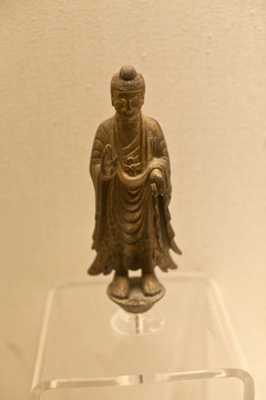 古代青銅雕塑 佛像 金屬工藝