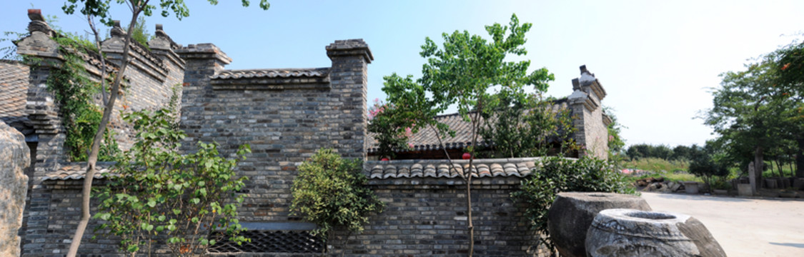徽派建筑 私家園林別墅