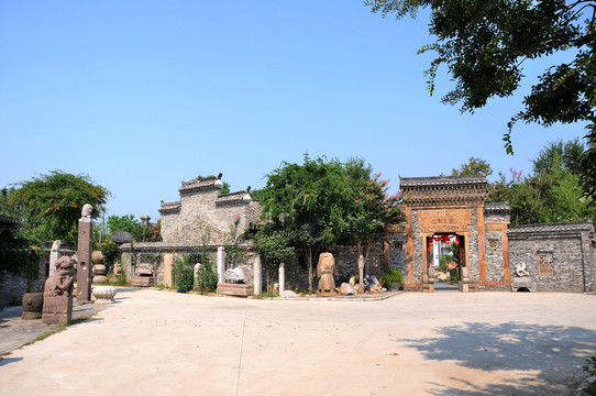 徽派建筑 私家園林別墅