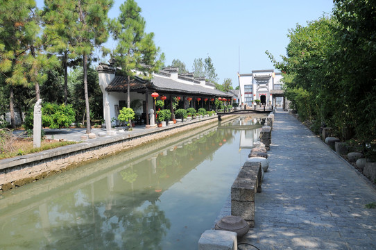 徽派建筑 私家園林別墅