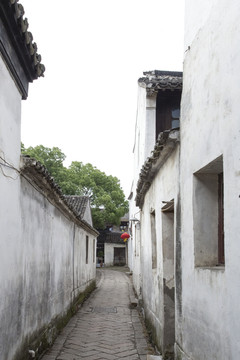 蘇州同里古鎮(zhèn)步行小路