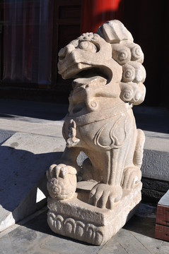 古代石獅子
