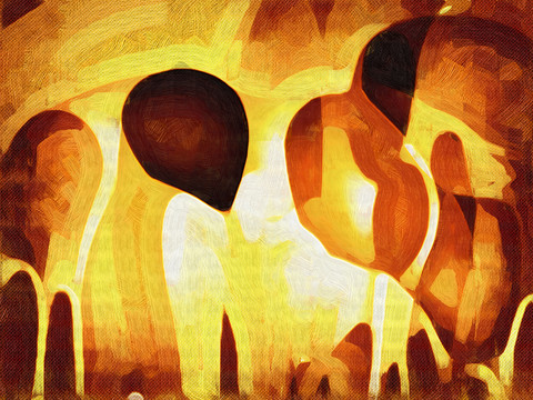 抽象藝術(shù)畫 裝飾畫 無框畫