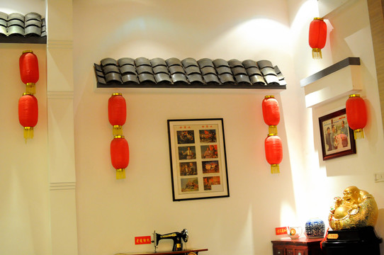 農(nóng)家土菜館裝飾