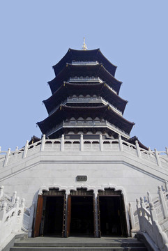 雷峰塔漢白玉欄桿