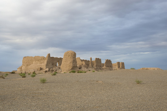 甘肅玉門關(guān)河倉城遺址
