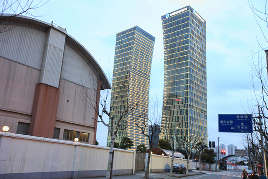 上海陸家嘴 建筑