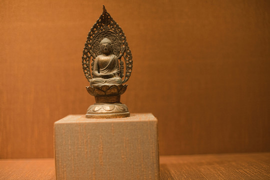 古代青銅雕塑 佛像 金屬工藝