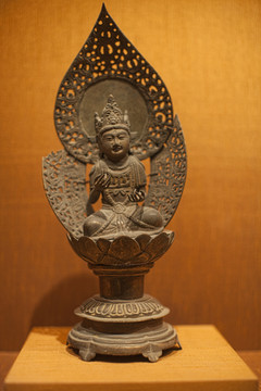 古代青銅雕塑 佛像 金屬工藝