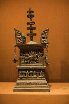古代青銅雕塑 佛像 金屬工藝