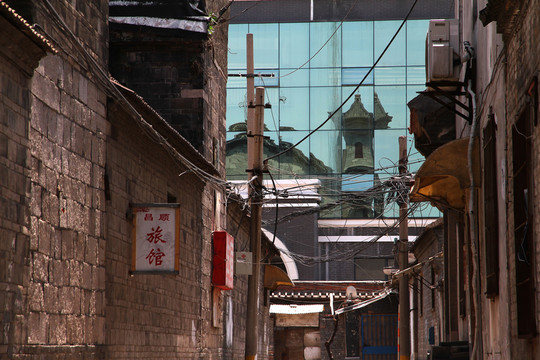 濟(jì)南老城區(qū)