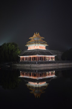 故宮角樓夜景