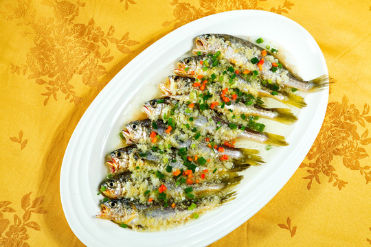 干炸黃花魚