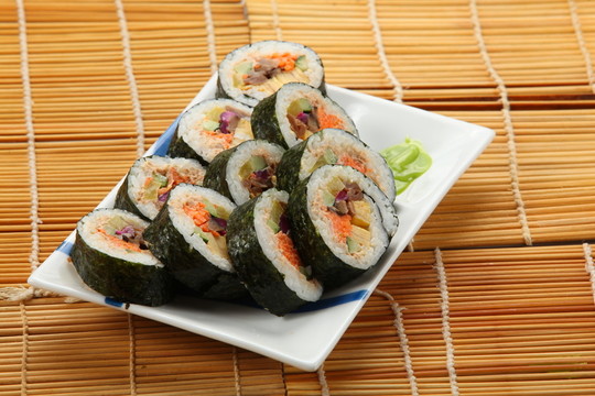 蟹棒壽司細(xì)節(jié)圖