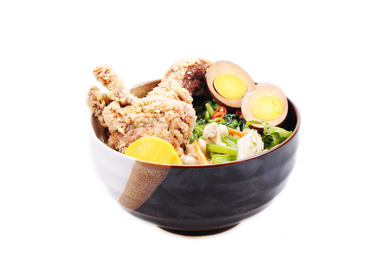 雞腿鹵蛋套餐