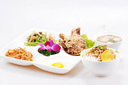 炸雞翅套餐菜牌
