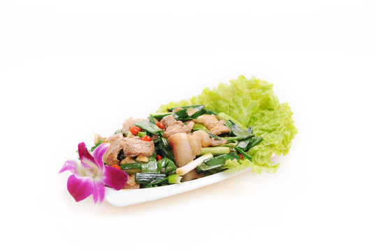 韭菜炒肉