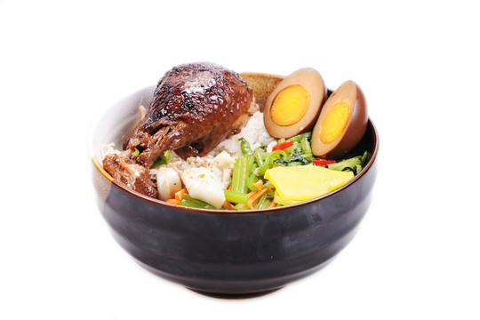 雞腿蓋飯