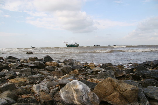 海邊漁船