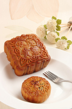 中秋月餅雙黃蓮蓉