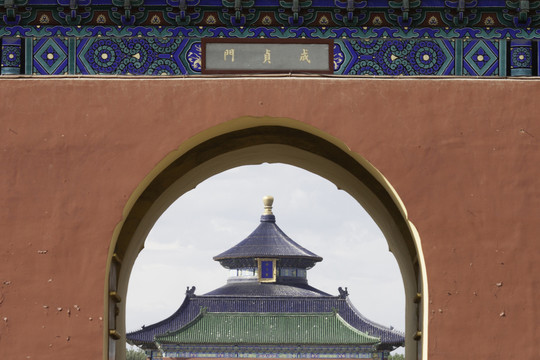 北京天壇成貞門