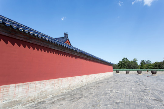北京天壇城墻