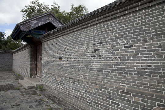 古代建筑外墻