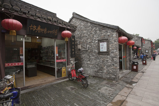 揚州東關(guān)街 民俗商鋪 東關(guān)古城