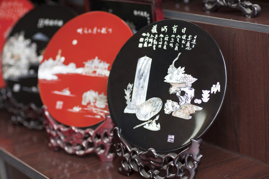 民俗工藝品 漆器 文玩 手工藝