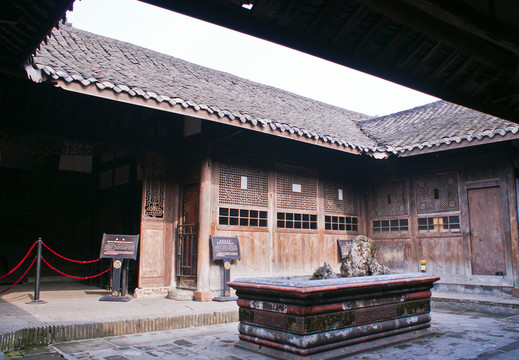 川西農(nóng)村建筑 劉文彩祖屋