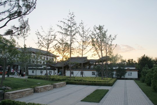 北京園博會   園博會夜景