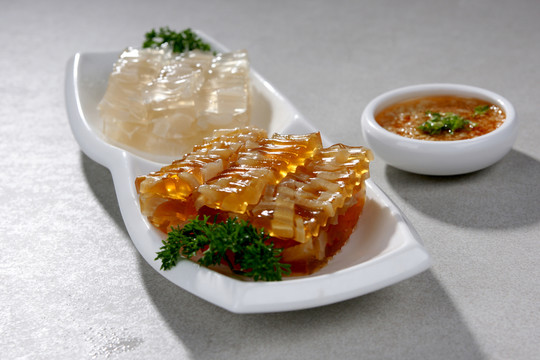 雙色皮凍