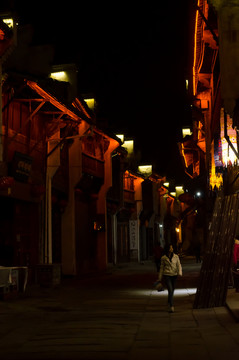 屯溪老街夜景