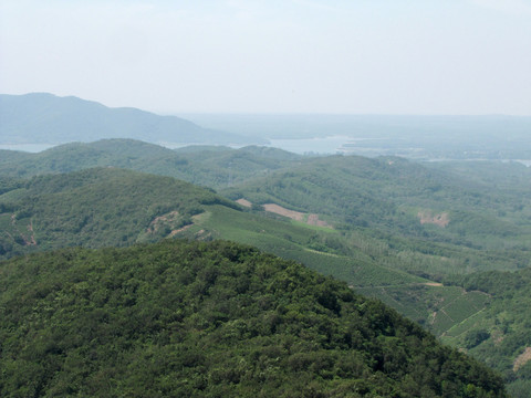 滁州施集山區(qū) 春山疊翠