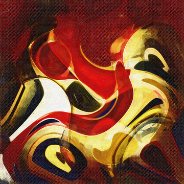 抽象裝飾畫 無(wú)框畫