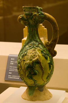 大唐西市博物館之彩繪壺