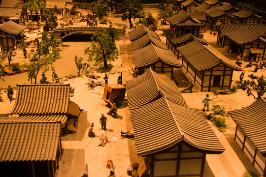 大唐西市博物館情景模擬