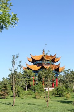 園博會(huì)亭子