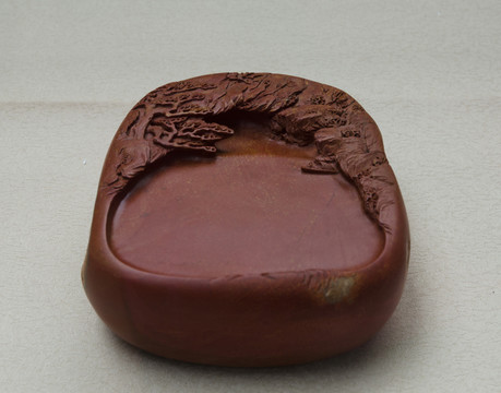 紅絲石硯
